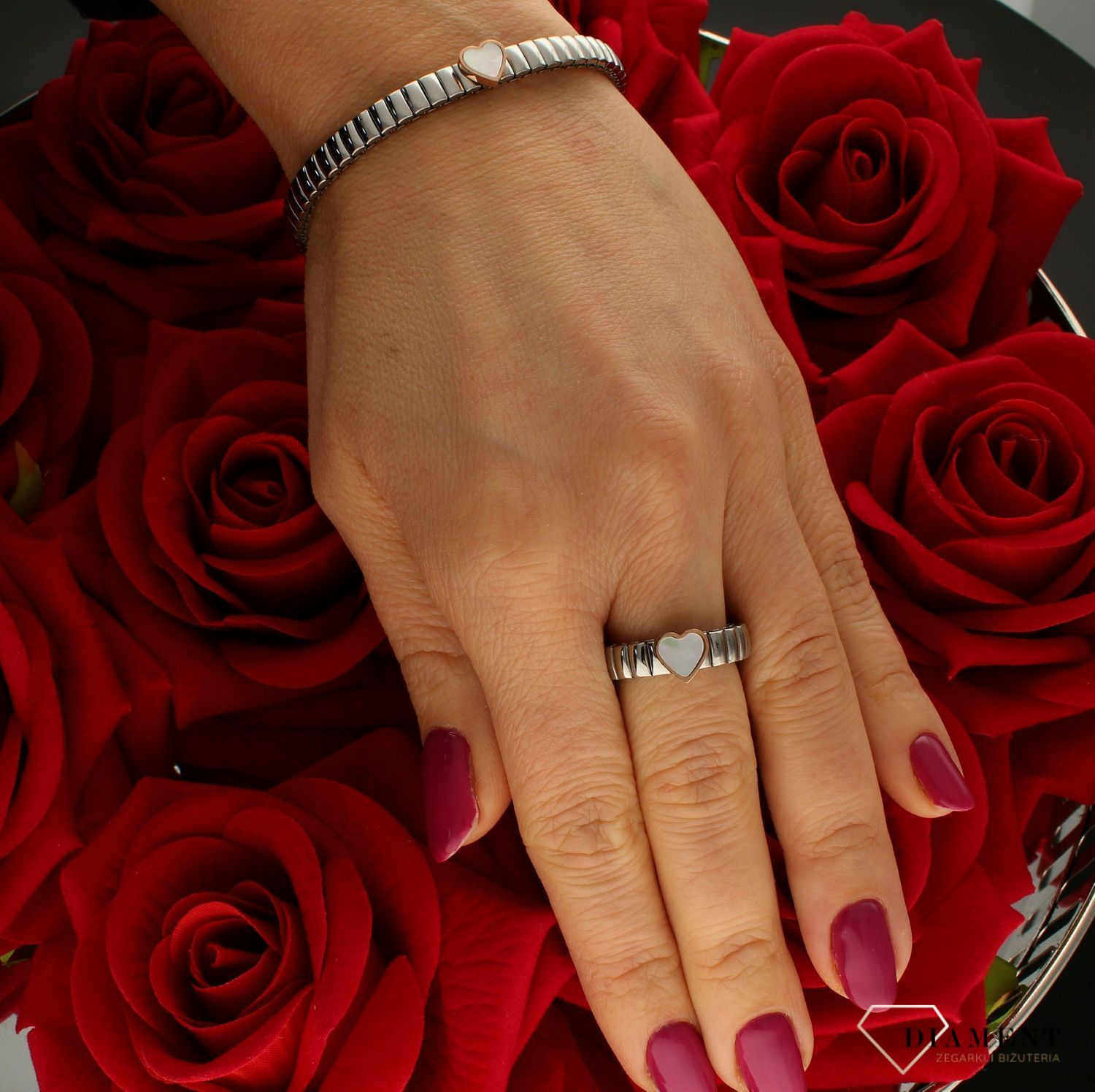 Pierścionek Nomination Serce z Masą perłową 046002 114fcdf.jpg